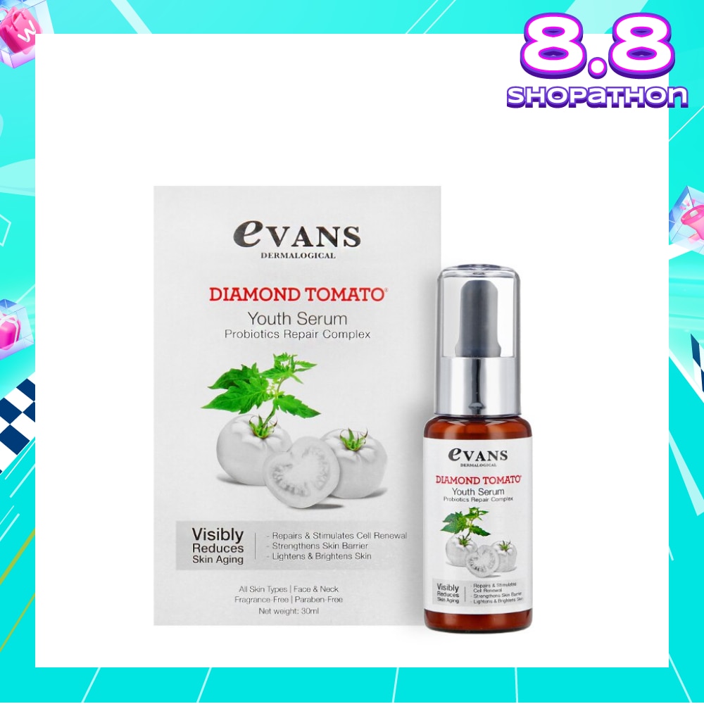 Diamond Tomato Youth Serum Anti-Aging Probiotics Repair Complex (Suitable for All Skin Types) 30ml