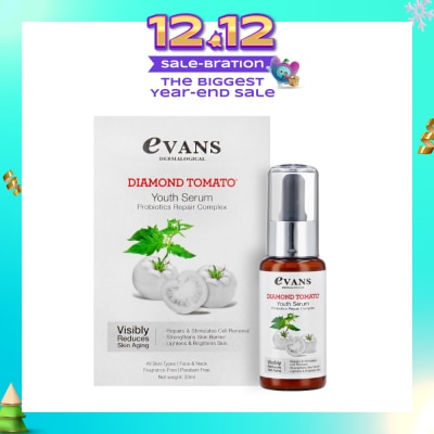 EVANS Diamond Tomato Youth Serum Anti-Aging Probiotics Repair Complex (Suitable for All Skin Types) 30ml
