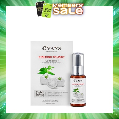 EVANS - Diamond Tomato Youth Serum Anti-Aging Probiotics Repair Complex (Suitable for All Skin Types) 30ml