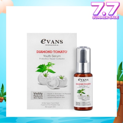 EVANS Diamond Tomato Youth Serum Anti-Aging Probiotics Repair Complex (Suitable for All Skin Types) 30ml
