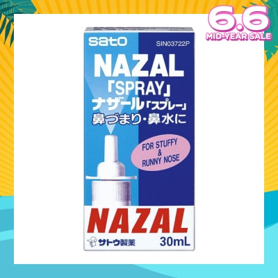 SATO Nazal Spray Pump 30ml