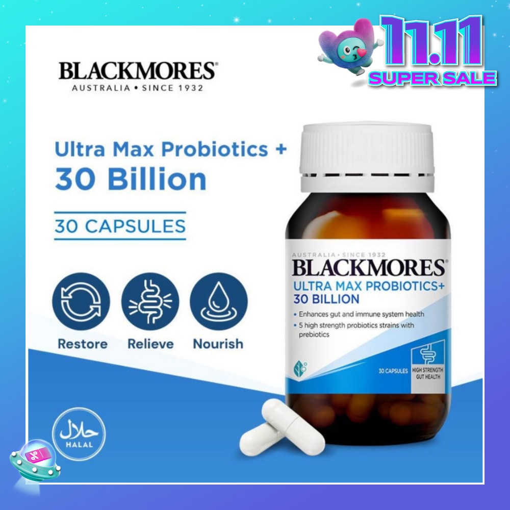 Ultra Max Probiotics+ 30 Billion Capsule 30s