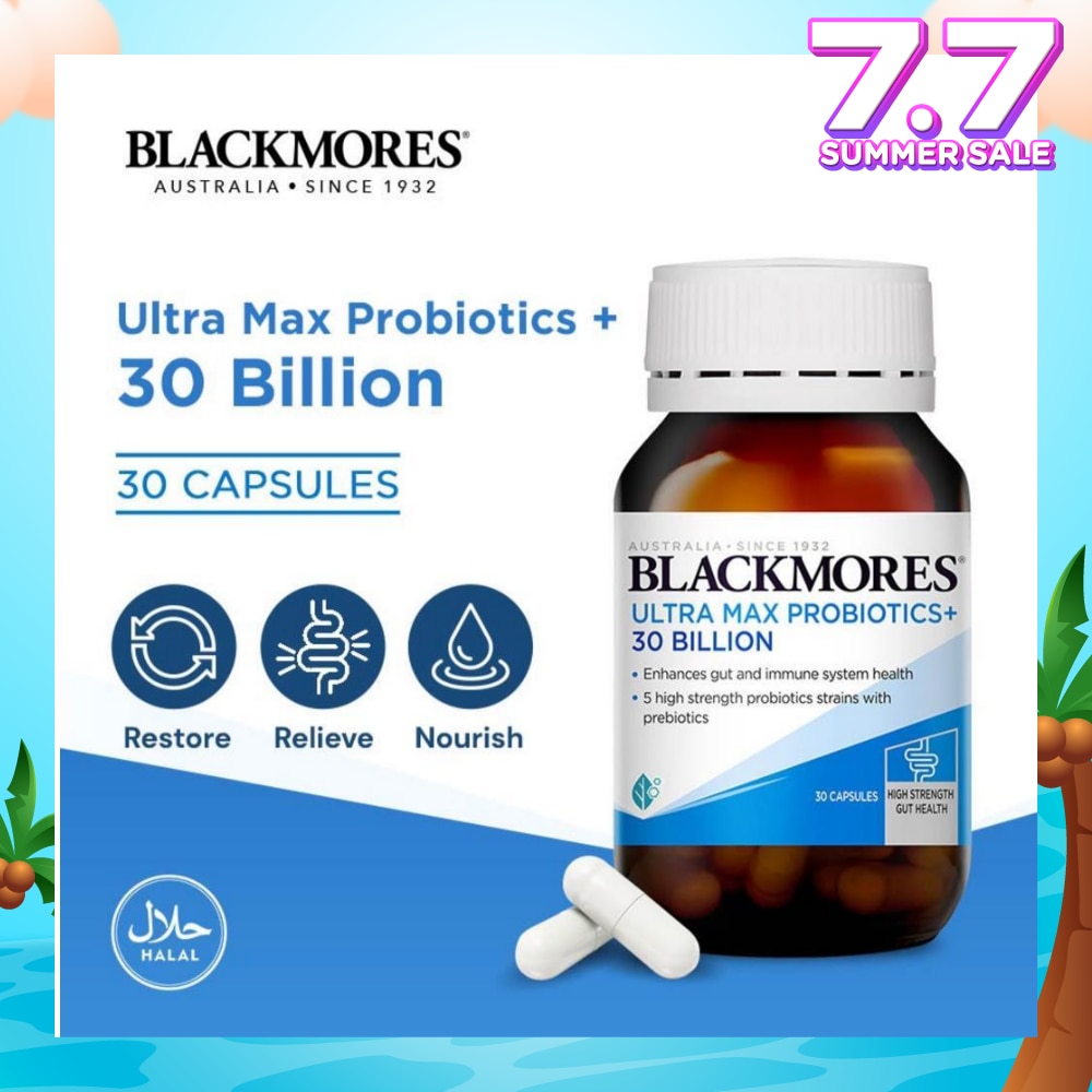 Ultra Max Probiotics+ 30 Billion Capsule 30s