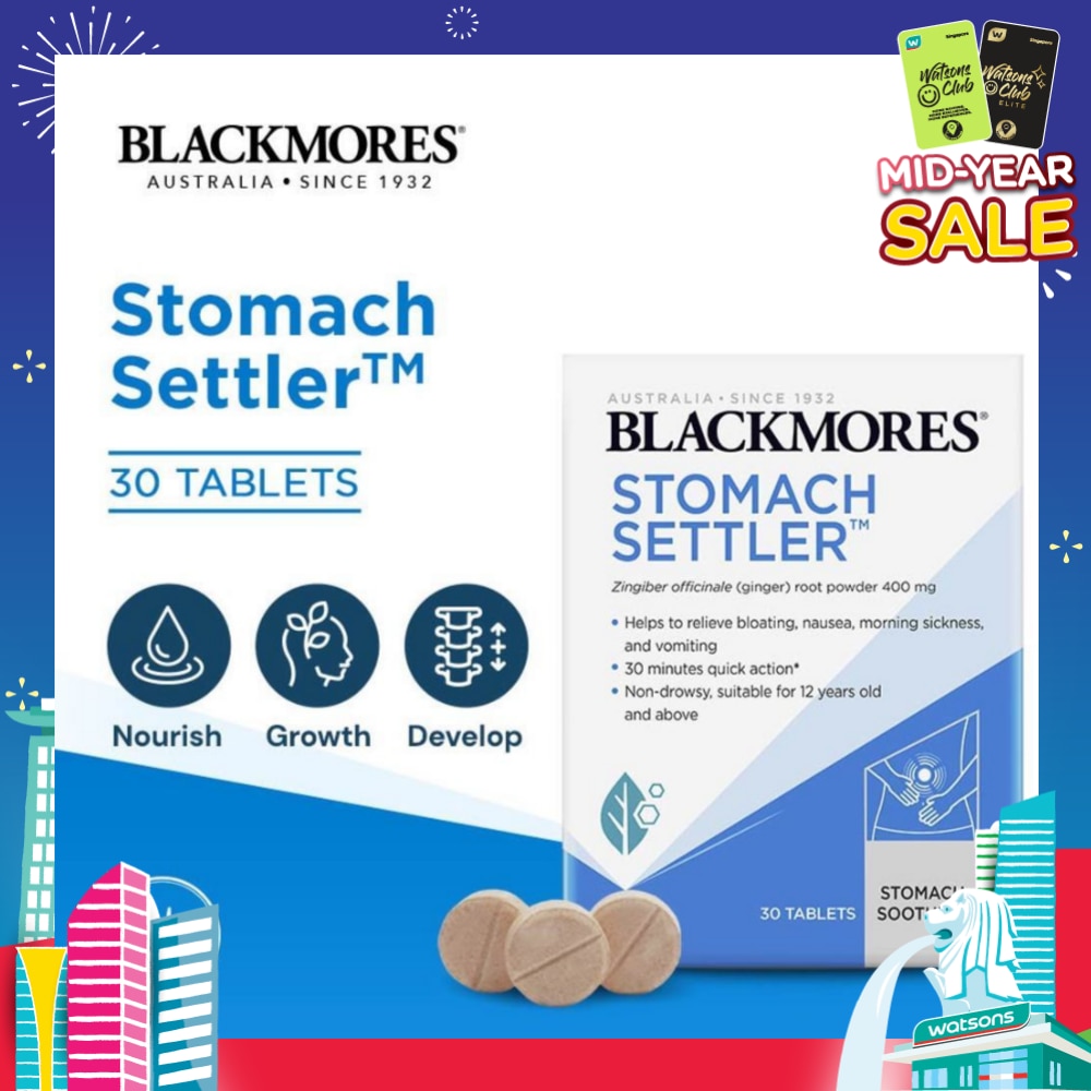 Stomach Settler (Non-Drowsy) Tablets 30s<BR>
