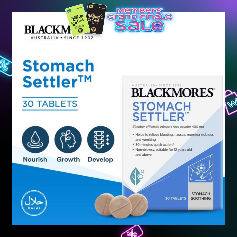 Stomach Settler (Non-Drowsy) Tablets 30s<BR>