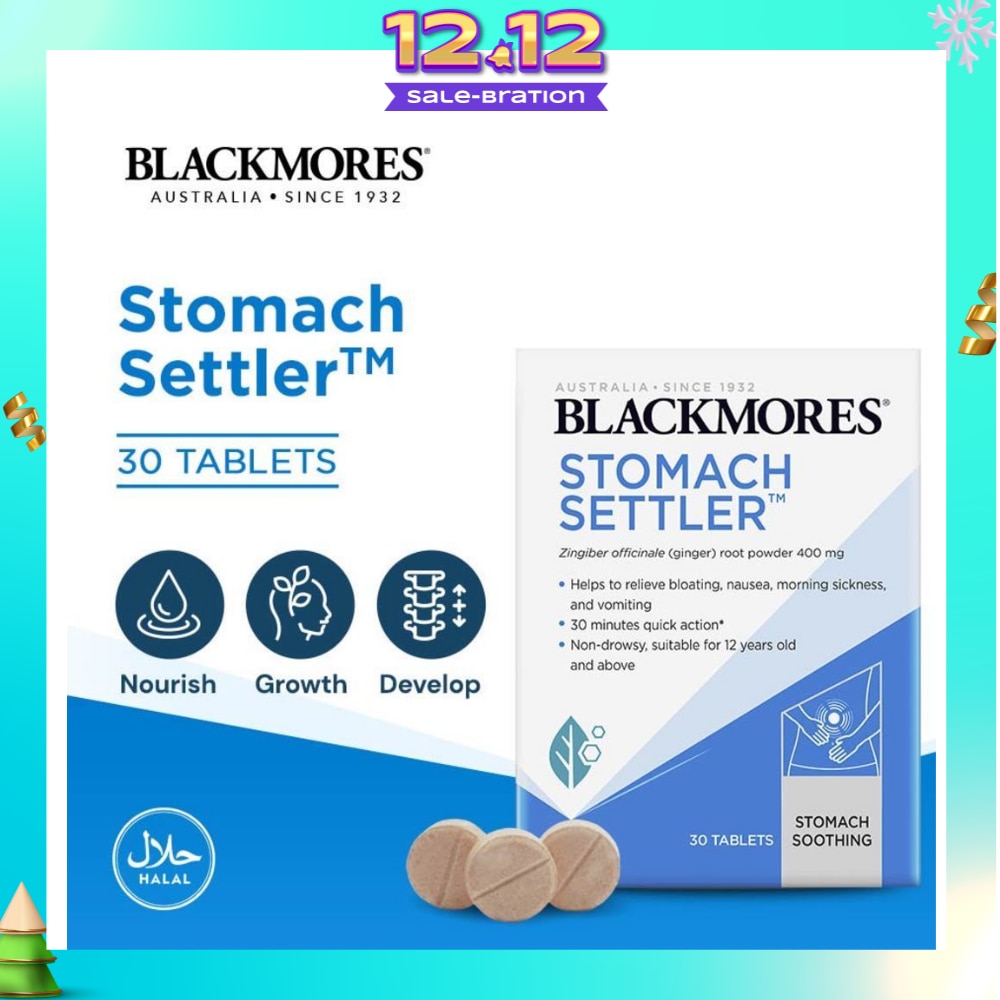 Stomach Settler (Non-Drowsy) Tablets 30s<BR>