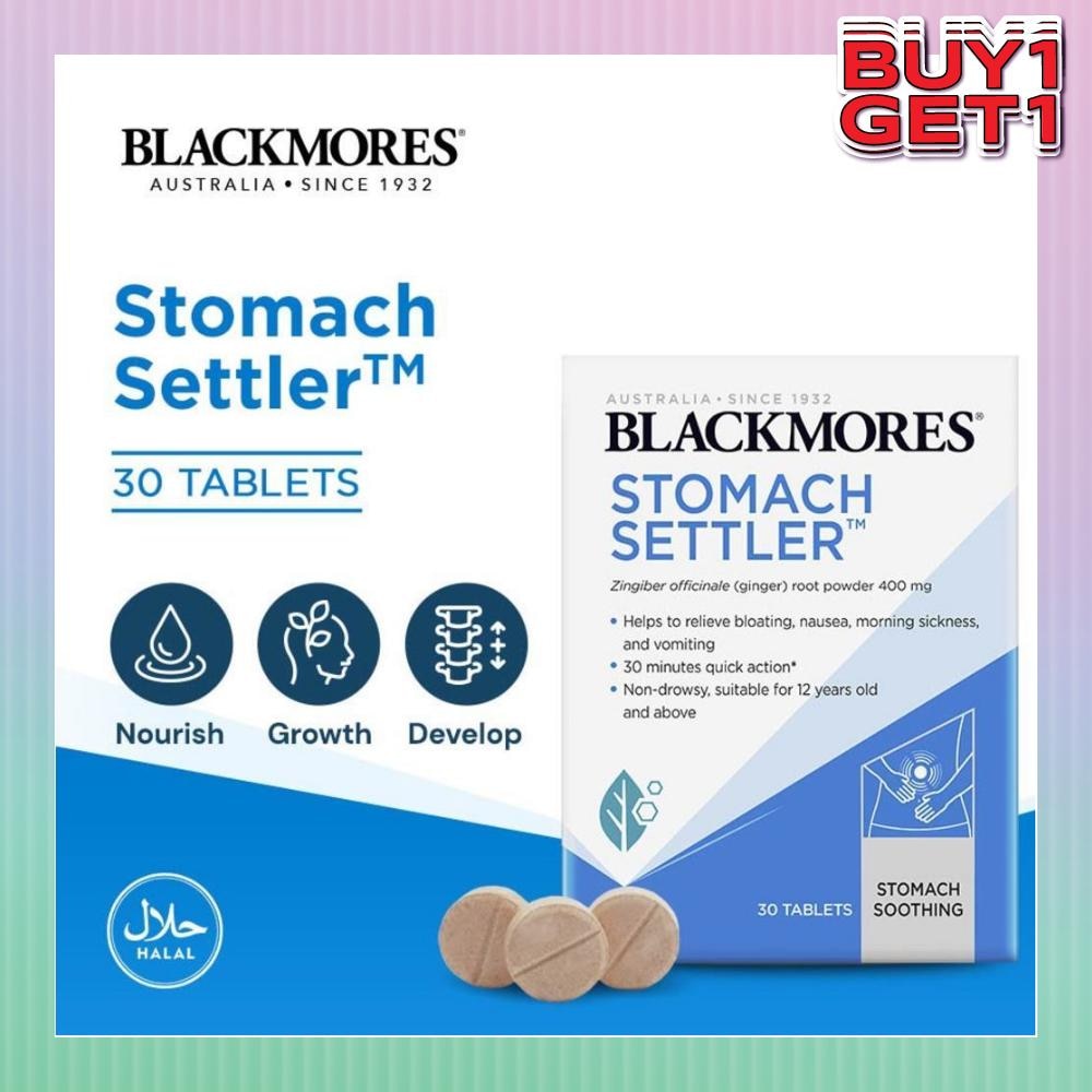 Blackmores Stomach Settler (Non-Drowsy) Tablets 30s<BR>