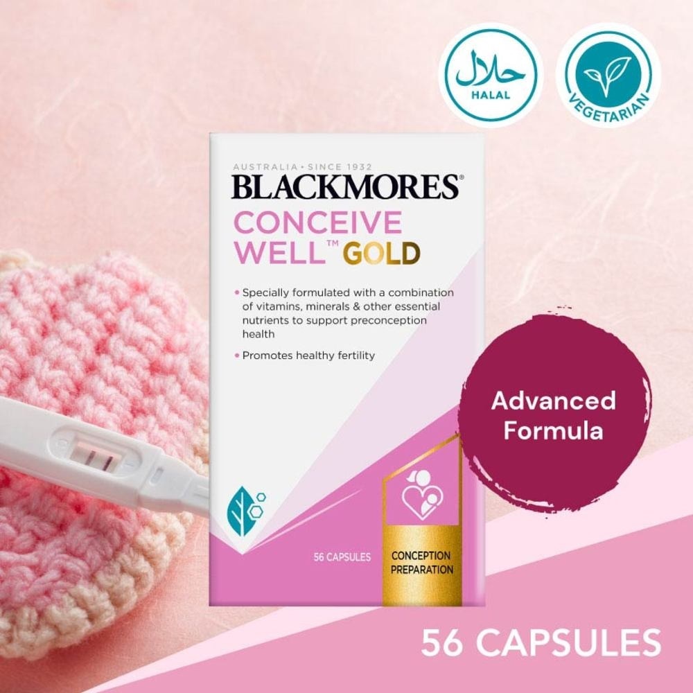 Blackmores Conceive Well Gold Capsules 56s