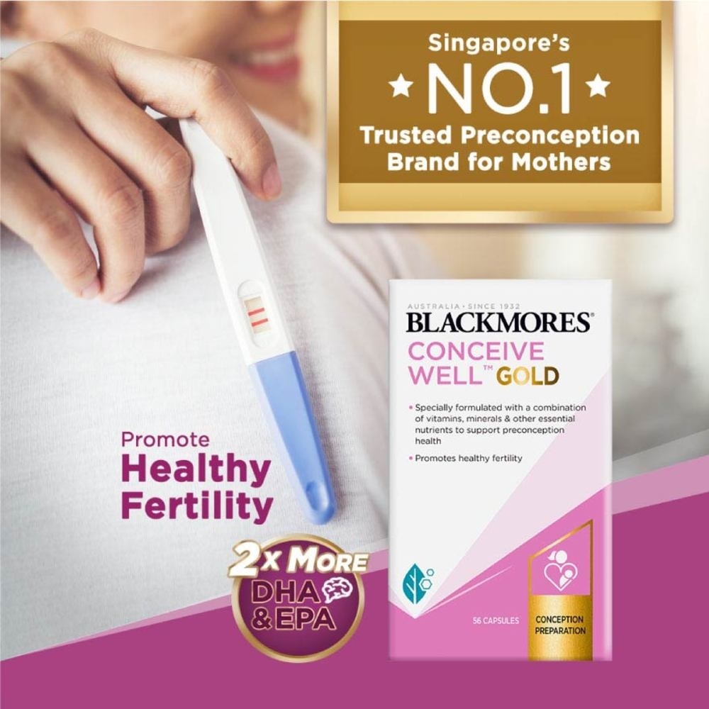 Blackmores Conceive Well Gold Capsules 56s