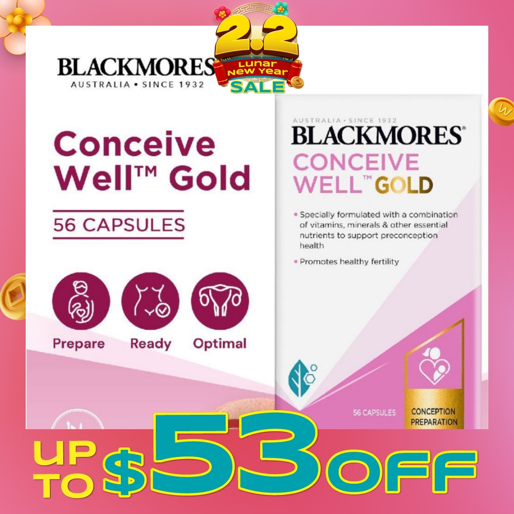Conceive Well Gold Capsules 56s