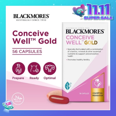BLACKMORES Conceive Well Gold Capsules 56s