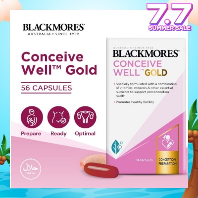 BLACKMORES Conceive Well Gold Capsules 56s