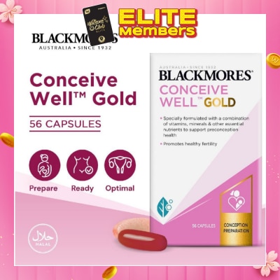 BLACKMORES Conceive Well Gold Capsules 56s