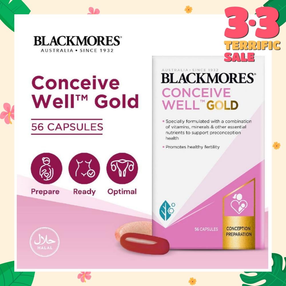 Blackmores Conceive Well Gold Capsules 56s