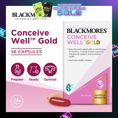 BLACKMORES Conceive Well Gold Capsules 56s