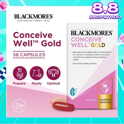 BLACKMORES Conceive Well Gold Capsules 56s