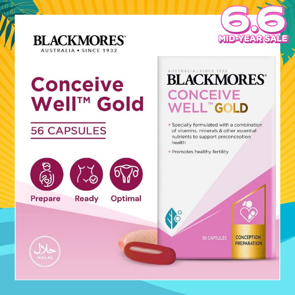 Conceive Well Gold Capsules 56s