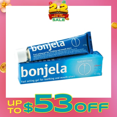 BONJELA Gel for Teething & Mouth Ulcers 15g
