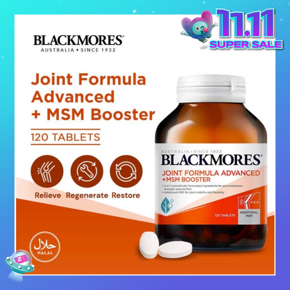 Joint Formula Advanced + MSM Booster Tablets 120s