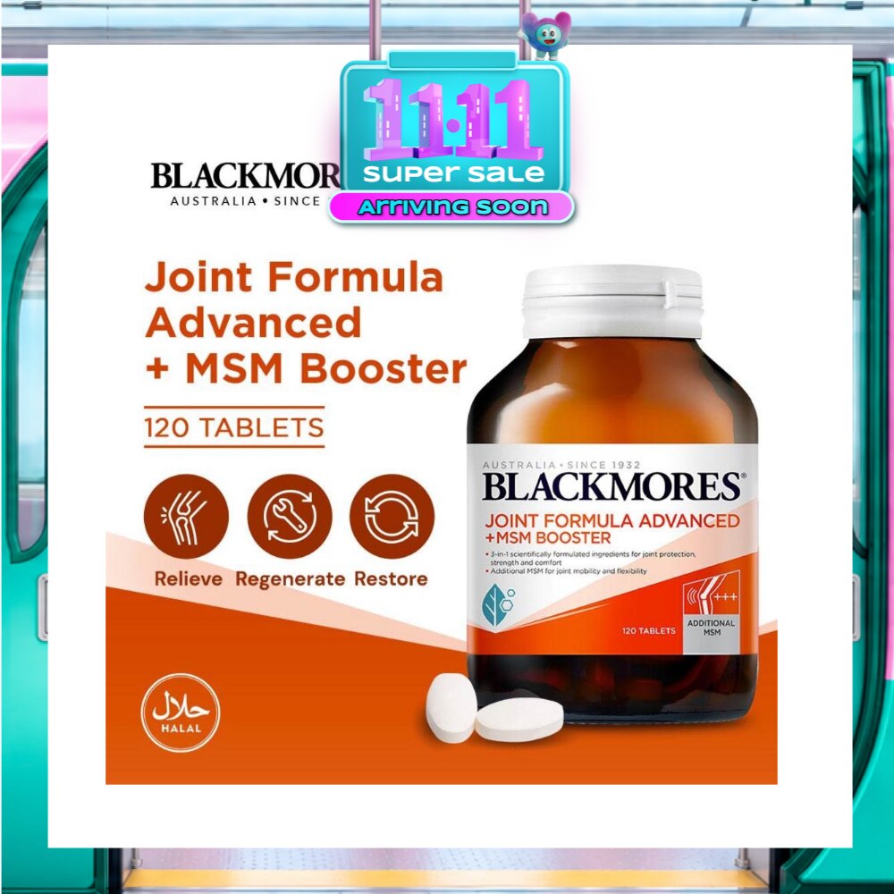 Joint Formula Advanced + MSM Booster Tablets 120s image