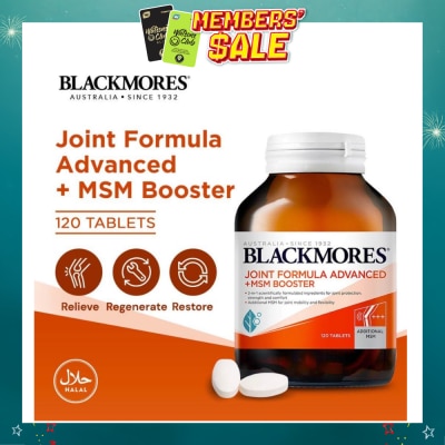 BLACKMORES - Joint Formula Advanced + MSM Booster Tablets 120s