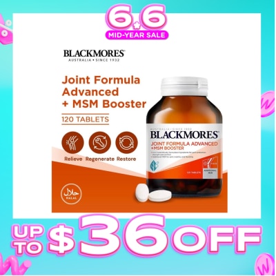 BLACKMORES - Joint Formula Advanced + MSM Booster Tablets 120s