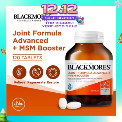 BLACKMORES Joint Formula Advanced + MSM Booster Tablets 120s (Expiry: Sep`2026)