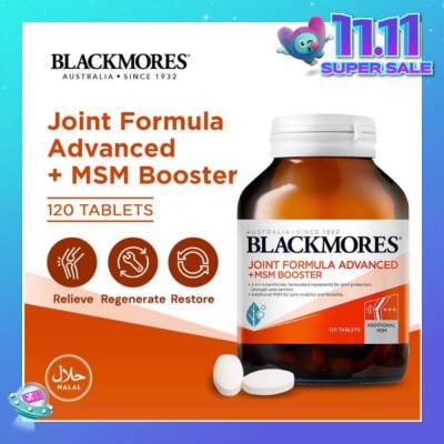 BLACKMORES Joint Formula Advanced + MSM Booster Tablets 120s