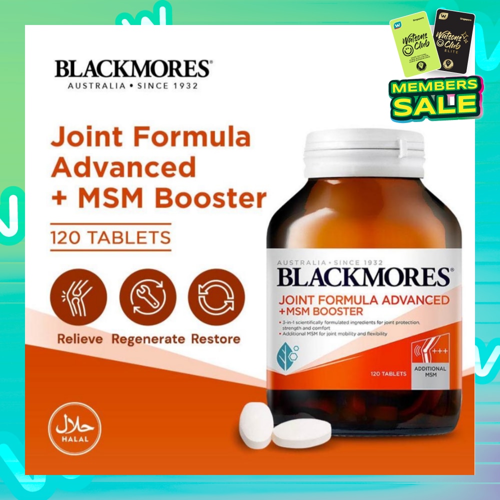 Joint Formula Advanced + MSM Booster Tablets 120s