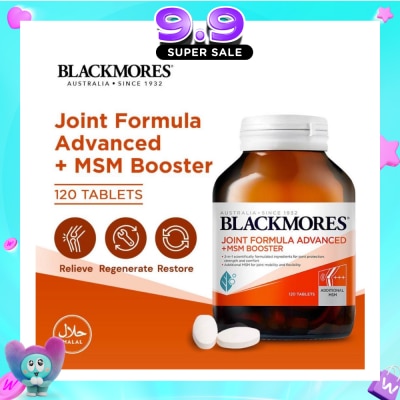 BLACKMORES - Joint Formula Advanced + MSM Booster Tablets 120s image