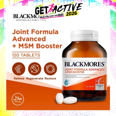 BLACKMORES - Joint Formula Advanced + MSM Booster Tablets 120s image