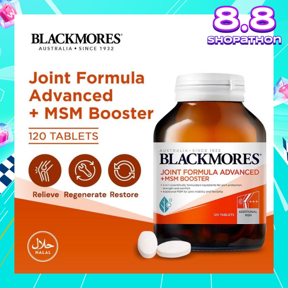 Joint Formula Advanced + MSM Booster Tablets 120s