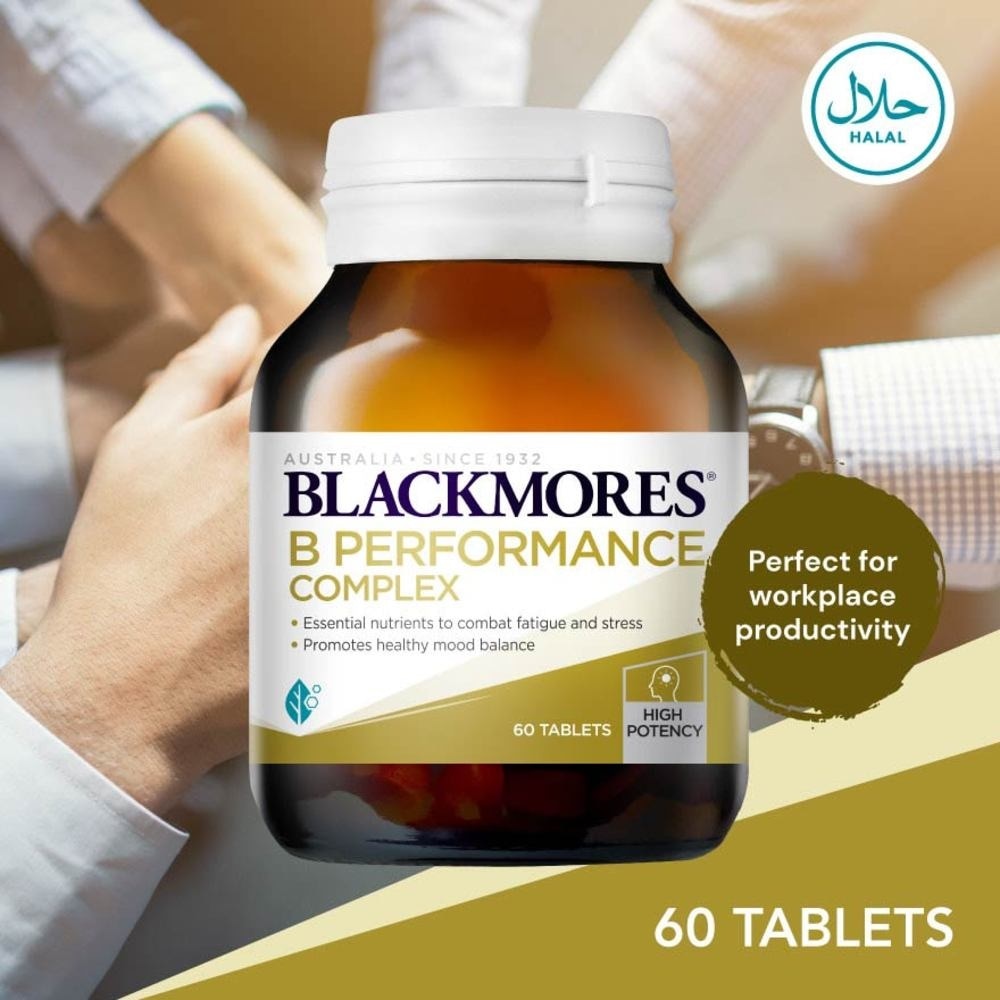 Blackmores B Performance Complex Tablets 60s<BR>