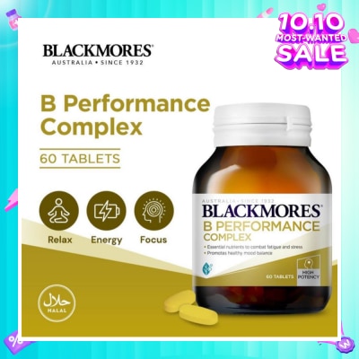BLACKMORES B Performance Complex Tablets 60s