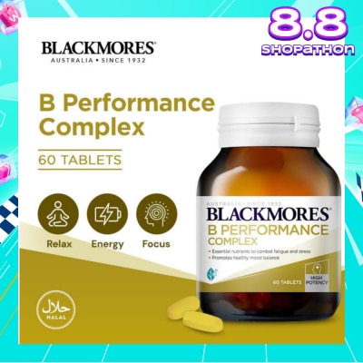BLACKMORES B Performance Complex Tablets 60s