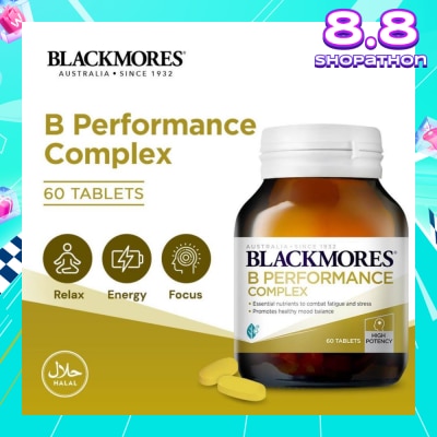 BLACKMORES B Performance Complex Tablets 60s