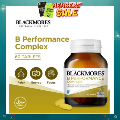 BLACKMORES - B Performance Complex Tablets 60s