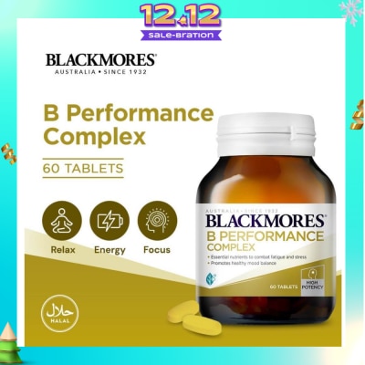BLACKMORES B Performance Complex Tablets 60s (Expiry: Sep`2026)