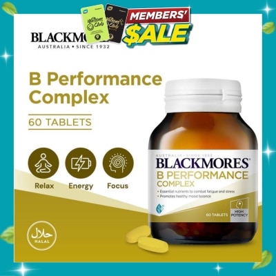 BLACKMORES B Performance Complex Tablets 60s image