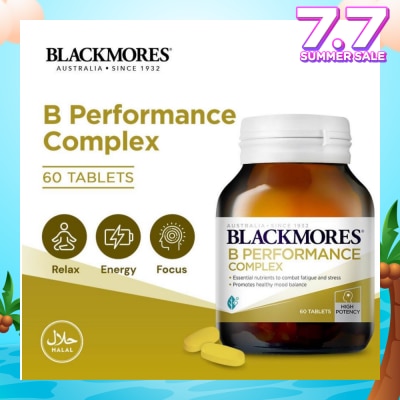 BLACKMORES B Performance Complex Tablets 60s