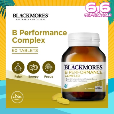 BLACKMORES B Performance Complex Tablets 60s