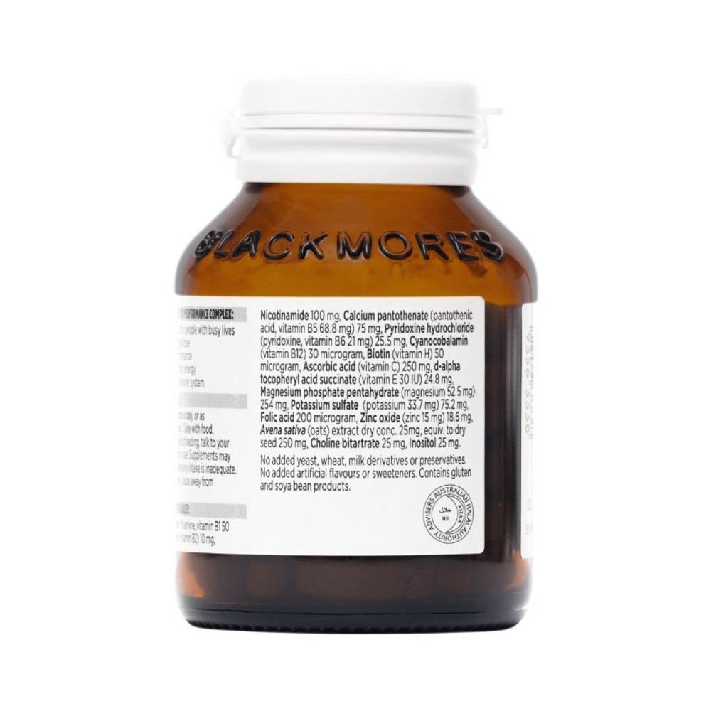 Blackmores B Performance Complex Tablets 60s<BR>