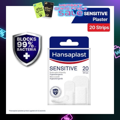 HANSAPLAST Sensitive Strips Plaster 20 Pieces