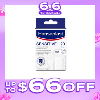 HANSAPLAST - Sensitive Strips Plaster 20 Pieces