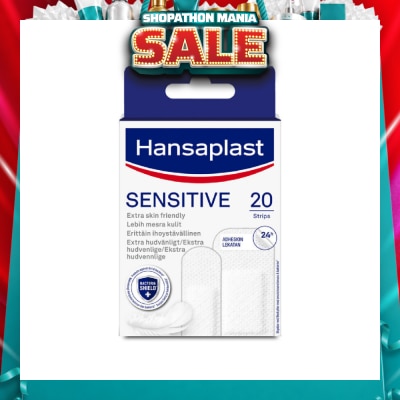 HANSAPLAST - Sensitive Strips Plaster 20 Pieces