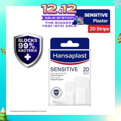 HANSAPLAST Sensitive Strips Plaster 20 Pieces