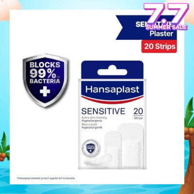 HANSAPLAST Sensitive Strips Plaster 20 Pieces