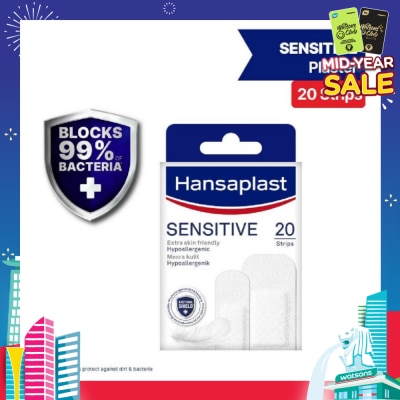HANSAPLAST Sensitive Strips Plaster 20 Pieces
