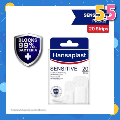 HANSAPLAST Sensitive Strips Plaster 20 Pieces