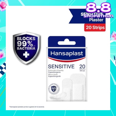 HANSAPLAST Sensitive Strips Plaster 20 Pieces